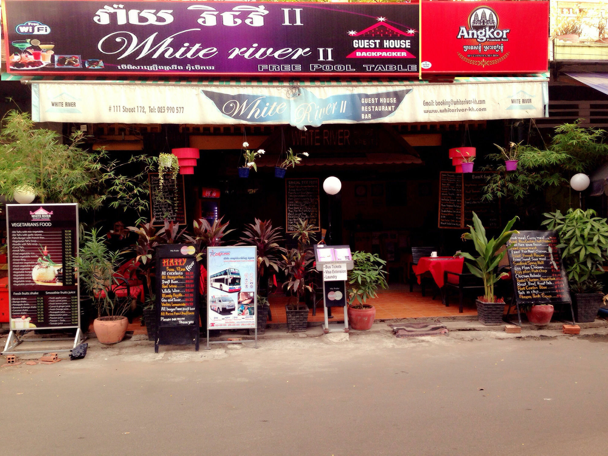 White River II Hostel Phnom Penh Exterior foto